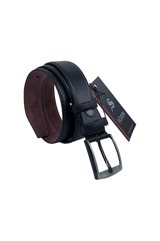 3 Cm Klasik Suni Deri Çocuk Kemeri Garson-Düz (520971193)