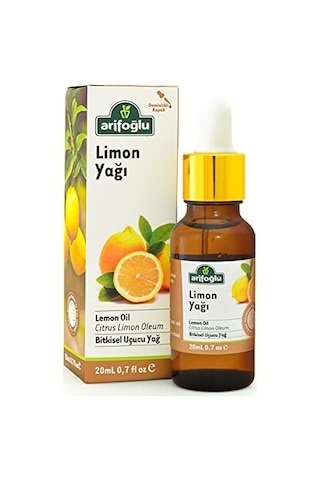 Arifoğlu Limon Yağı, Saf Ve Doğal Limon Özlerinden Elde Edilmiştir. 20ml'lik Şişesiyle, Ferahlatıcı Ve Canlı Bir Aroma Sunar. Cildinize Tazelik Ve Enerji Katar.