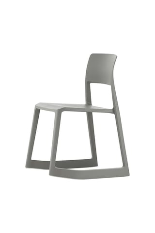 Vitra Tip Ton Re Sandalye, Geri Dönüştürülmüş Ergonomik Tasarım, Istiflenebilir Ve Dış Mekana Uygun Gri
