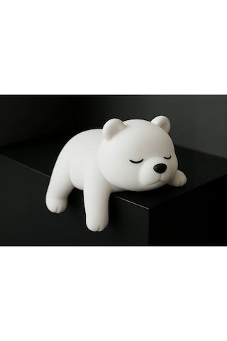 Sevimli Uyuyan Ayı Araba Dikiz Aynası Süsü - Araç İçi Aksesuar Süsü - Mutfak Süsü Torpido Süsü Ayı