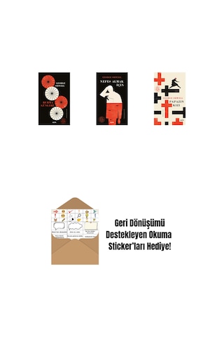 Burma Günleri + Nefes Almak İçin Ciltli + Papazın Kızı Ciltli + Okuma Sticker'ları