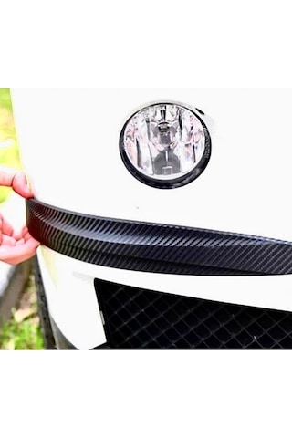Araba Tampon Koruyucu Karbon Desenli Siyah Estetik Makya J 2 Li