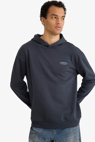 Defacto Boxy Fit Kapüşonlu Baskılı Sweatshirt F2109ax25auar206 Antrasit-ar206