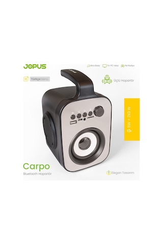 Jopus Carpo Ultra Bass Bluetooth Hoparlör