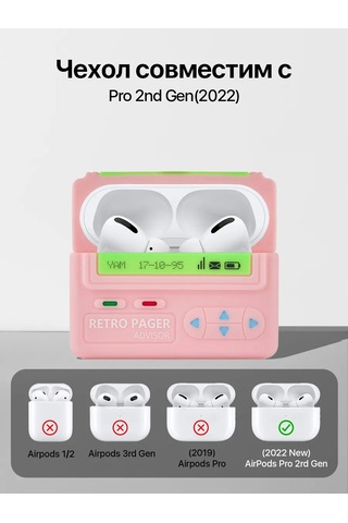 Yamcase Airpods Pro, Pro 2 Kulaklık Kılıfı 257452201 Pembe