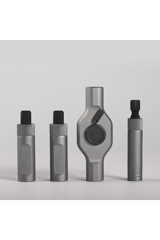 Symbee 24 Parça Çok Amaçlı Ratchet Tornavida Seti - S2 Çelik Uçlar, 58 Dişli Ters Çalışma, Ev/dıy Tamir Aleti Kutusu İle