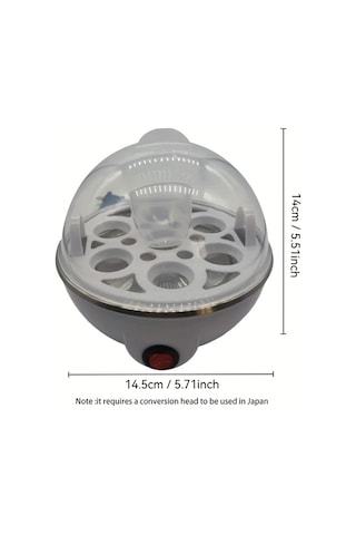 Willowhaven Beyaz Yumurta Pişirici Anti Kuru Yanma Otomatik Kapama Ofis Ve Fitness İçin Sağlıklı Yağsız