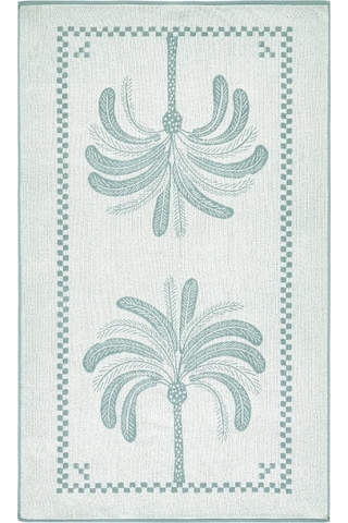 Özdilek Palmera Plaj Havlusu 90x150 -yeşil