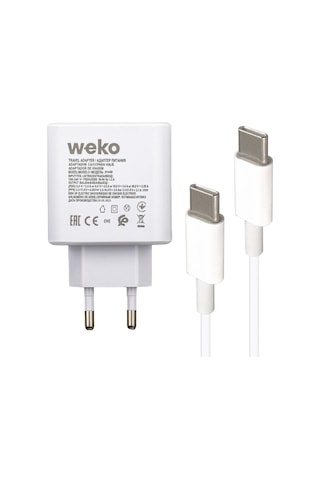 Weko WK-21440 S11-C 25 W Type-C To Type-C Şarj Cihazı Set