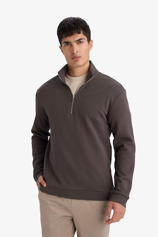 Defacto Regular Fıt Dik Yaka Sweatshirt F9855ax26spar212 Antrasit-ar212