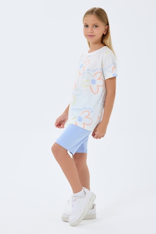 Rolypoly Kız Çocuk Krem Bermuda Takım Rp3796-c-v2 KREM