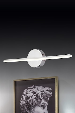 Pl 06 Model Krom 3 Renkli Koridor Ve Mutfak İçin İdeal Aplik Alüminyum Avize, 45x10 Krom