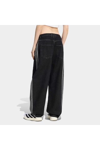 Adidas Originals Kadın Siyah Jean Pantolon Kq6474