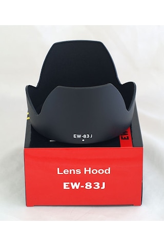 Canon Ef-S 17-55 MM F/2.8 için Ew-83J Parasoley