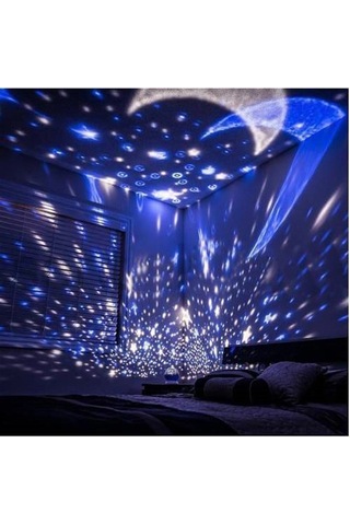 Star Master Projeksiyon Gece Lambası Renkli