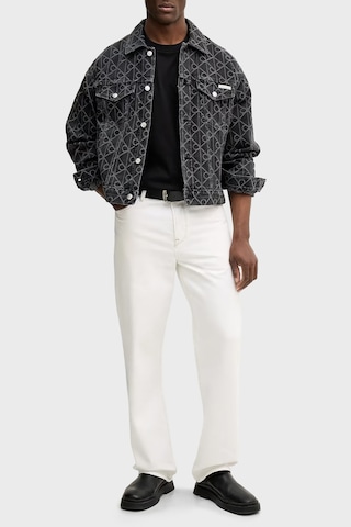 Calvin Klein Erkek T Shirt Lv04re802g Ub1 Siyah Siyah