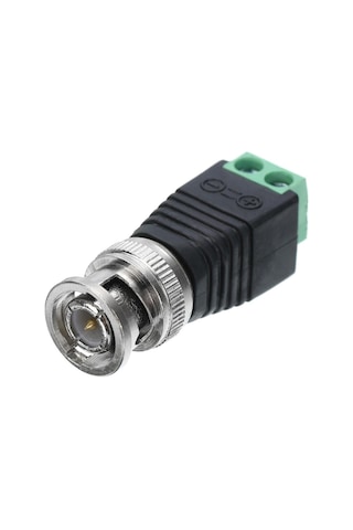 Vidalı Cat 5/6 Koaksiyel Bnc Kablo Konektörü Kamera Video Balun