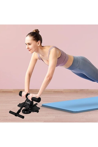 By Nevser 4 Direnç Bantlı Mekik Çekme Spor Aleti Karın, Kol Ve Tüm Vücut İçin Evde Egzersiz Aleti