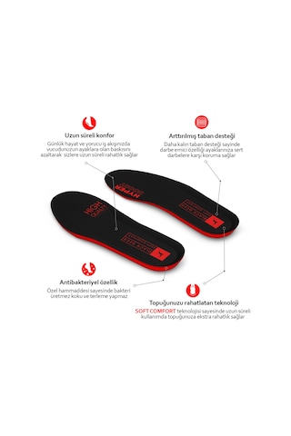 Black Deer Hyper Boost X45 Soft Comfort Ortopedik Tabanlık