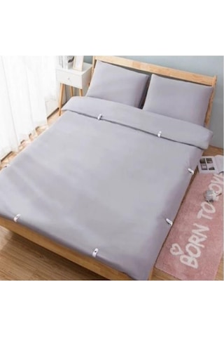 4 Adet Mandallı Yorgan Battaniye Sabitleme Klipsi Nevresim Tutucu