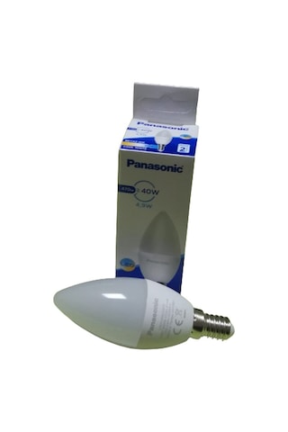 Panasonic 4,9w Led Ampul E14 Duylu Sarı Işık 10 Lu Paket