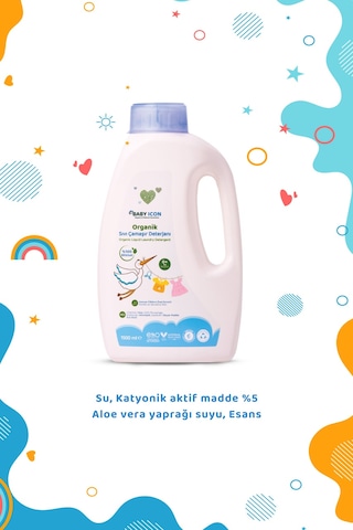 Baby Icon Sıvı Çamaşır Deterjanı 1500 ML