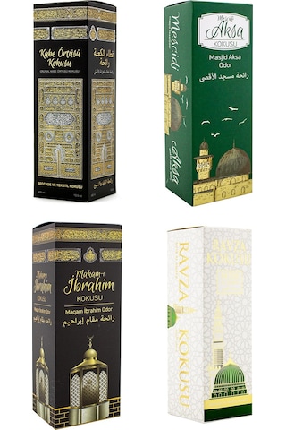 Kabe Örtüsü Kokusu Mescidi Aksa Kokusu Makamı İbrahim Kokusu Ve Medine Ravza Kokusu Sprey 400 Ml.