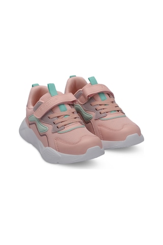 Slazenger PESO I Çocuk Cırt Cırtlı Pembe Sneaker