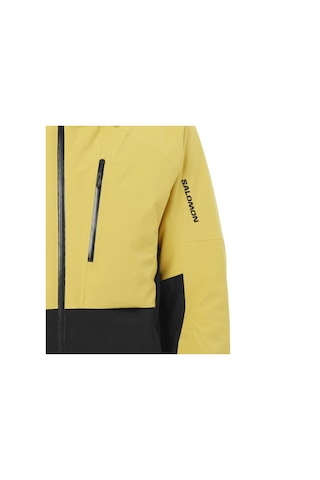 Salomon Salomon Brilliant Erkek Sarı Kayak Ceketi 6224 Sarı