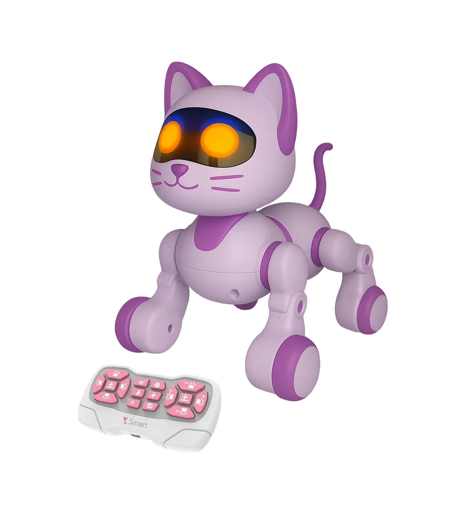 Seher Oyuncak Işıklı Sesli Şarjlı Robot Kedi Item Kod : Sh40194 Mor