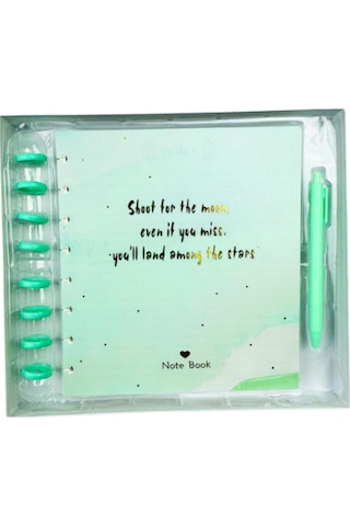 Yeni Nesil Dıy Defter Kalem Set 1097-1 Turkuaz