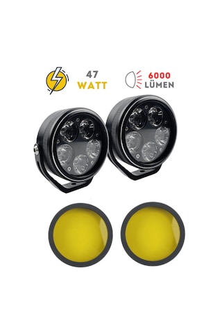 Knmaster Sunny5 47w Motosiklet Led Sis Farı