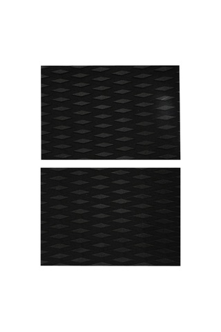 2 Parça Eva Çekiş Pad Surfboard Sörf Kiteboard Siyah Için Sup Güverte Kavrama