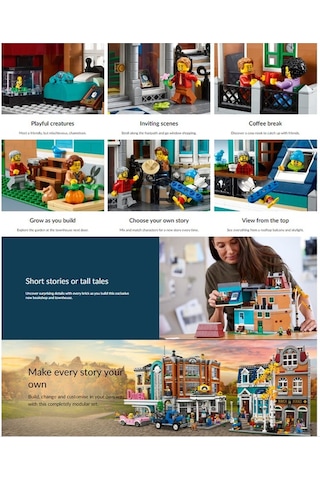 LEGO® Creator Expert 10270 Bookshop 2504 Parça