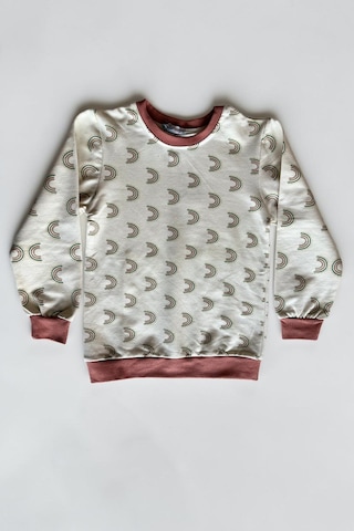 Minik Motion 3'lü Set Çocuk Baskılı 2 İplik Penye Sweatshirt Küçük Baskılı - Puantiye