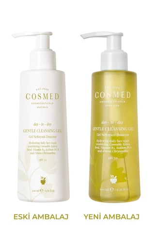 Cosmed Day-to-day Gentle Cleansing Gel - Yüz Temizleme Jeli - Karma Cilt Yıkama Jeli 200 Ml