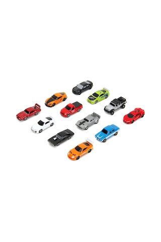 Jada Fast&furıous Sürpriz Paket Nano Model Araçları 9335404314r00 Çok Renkli