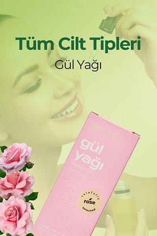 Greenlabel Gül Yağı 30 ML