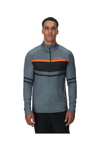 Spyder Spyder Legacy 1/2 Zip Erkek İçlik Üst 4375 Mavi