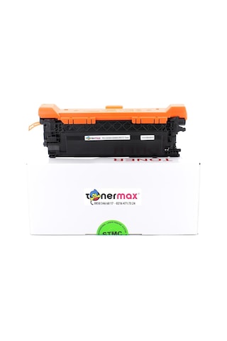 Tonermax Hp 504A / Ce250A Siyah Uyumlu Toner / Cp3520 / Cp3525 / Cm3530