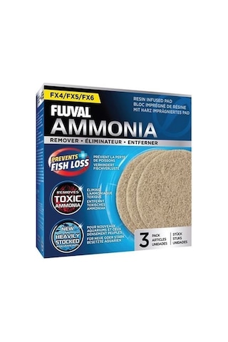 Fluval Fx4 Fx5 Fx6 Yedek Ammonia Remover 3 Adet