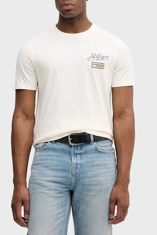 Tommy Hilfiger Erkek T Shirt Mw0mw41471 Z00 Açık Bej Açık Bej