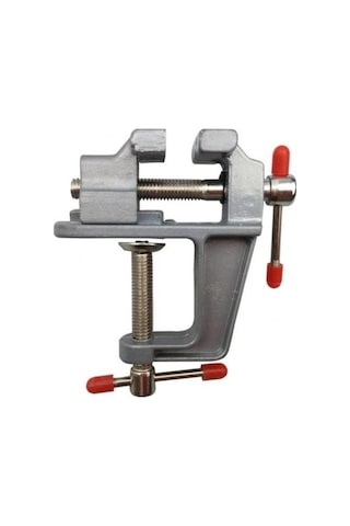 Buffer Mini Masa Tezgah Hobi Mengenesi Sabitleme Sıkıştırma Aparat 30mm Mavi