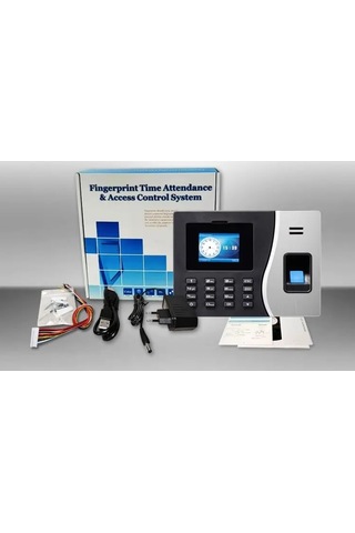 KARTLI VEYA PARMAKİZİ İLE PERSONEL TAKİP SİSTEMİ PROGRAM DAHİL