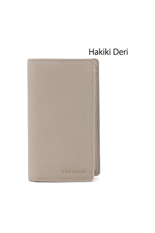Gönderir Gönderi R Unisex Vizon Floter Hakiki Deri Dikey Cüzdan Ddux76006857