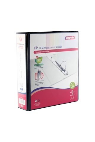 Bigpoint 2d Mekanizmalı Klasör 7 Cm Siyah Siyah