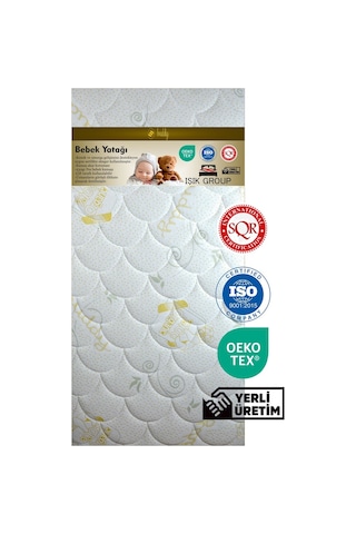 Buddy 80x130x15 Cm Ortopedik Sünger Bebek Ve Çocuk Yatağı Lüx Park Yatak Anne Yanı