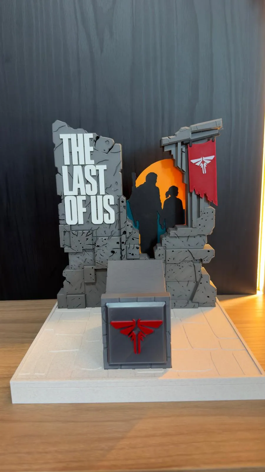 The Last Of Us Temalı Ps5 Oyun Kolu Standı Ve Masaüstü Aksesuarı 1 Adet