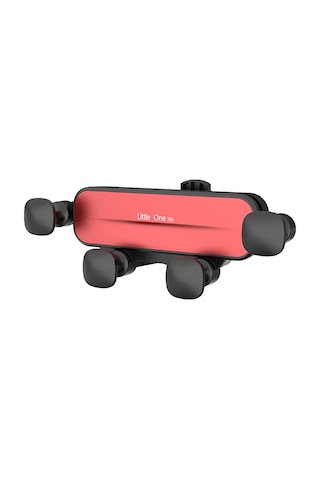 Tenfowee Mini Araç Telefon Tutucu - Evrensel, 360 Derece Dönebilir, Yerçekimli Kilitli, Hava Çıkışına Monte