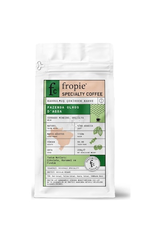 Fropie Nitelikli Kahve Brezilya Çekirdek 250 G